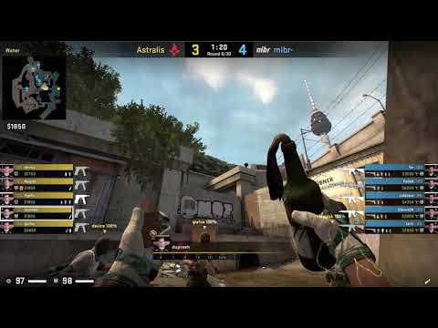 CS:GO POV Demo Astralis dupreeh (35/33) vs MIBR (de_overpass)