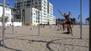 Birthday Swing on the Traveling Rings with Antranik