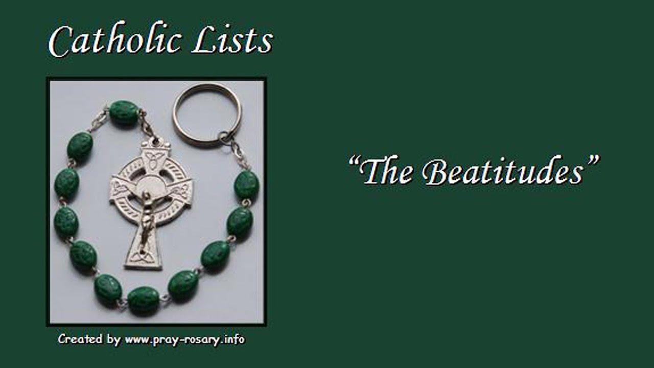 ╆ The Beatitudes - List of Catholic Beatitudes ╆