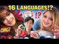 Their Reactions Are GOLDEN When I Speak 16 Languages!