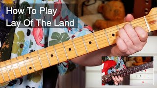 &#39;Lay Of The Land&#39; The Fall Guitar &amp; Bass Lesson