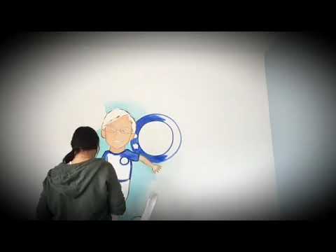 Alessandra Tortone mural artist video.