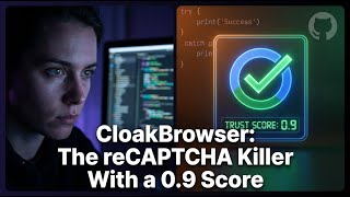 reCAPTCHA trust score hits 0.9! CloakBrowser hands-on test — a few lines of code to make your cr...