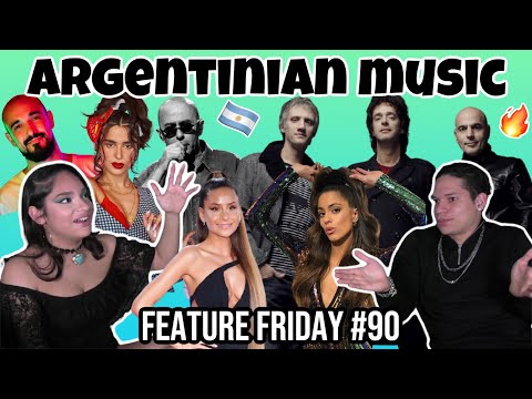 Argentinian MUSIC FOR THE FIRST TIME |Soda Stereo,Nathy Peluso, TINI,CAMI, ABEL PINTOS, INDIO SOLARI