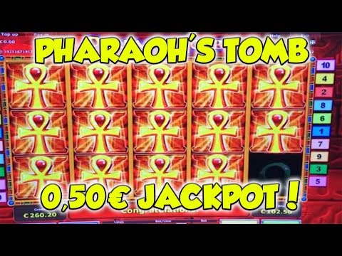 Pharaoh's Tomb MEGA JACKPOT auf 50 Cent - Novoline Online Casino HD