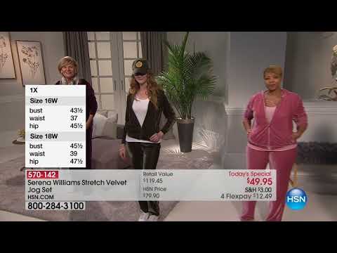 HSN | SERENA WILLIAMS Signature Statement Fashions 09.11.2017 - 01 AM
