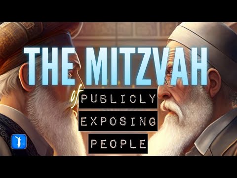 The Mitzvah of Publicly Exposing People (A BeEzrat HaShem Inc. Film)