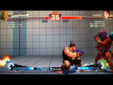 SSF4 AE:2012 BuriBRIO (Dhalsim) vs sekiganryu (Ryu)