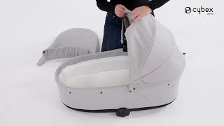 How to Remove the Fabric from the Cot S Lux I BALIOS S LUX Stroller Travel System I CYBEX