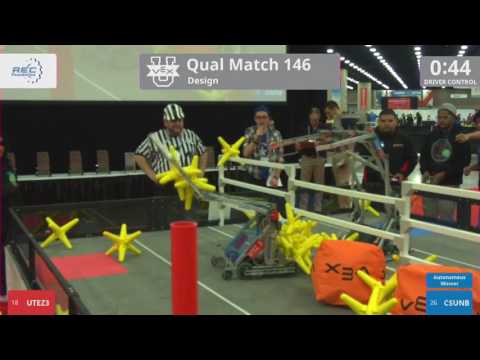 2017 VEXU Design Q146 - UTEZ3 vs CSUNB - 15 to 35