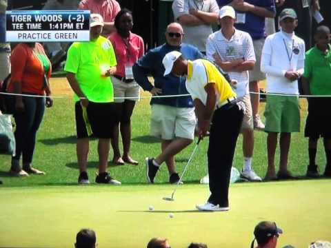 Tiger Woods Putting (2013 Masters) – Analysis by Brad Faxon
