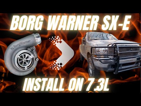 SX-E / T4 Install on 7.3 Diesel