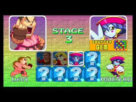 Super Puzzle Fighter II Turbo HD Remix (PS3) [Dan Hibiki Full Playthrough]