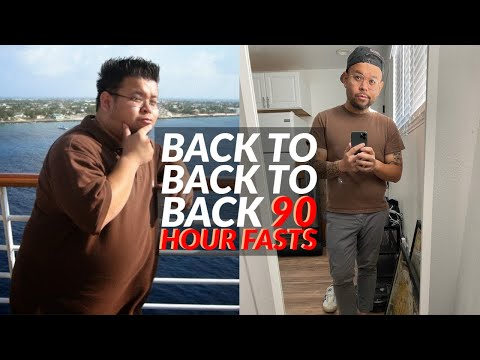 Losing weight doing back-to-back 90 hour fasts with...