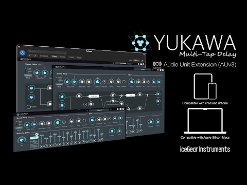 Yukawa - Multi-Tap Delay - AUv3 Plugin Effect