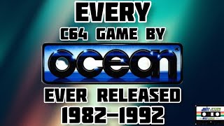 Every Ocean Commodore 64 Release 1982-1992 Ranked-Time Stamps Inc! ‎#c64 #commodore64 #oceansoftware