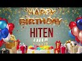 Hiten Happy Birthday Hiten