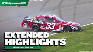 NASCAR O'Reilly Auto Parts Series Highlights | 2026 Nashville Superspeedway