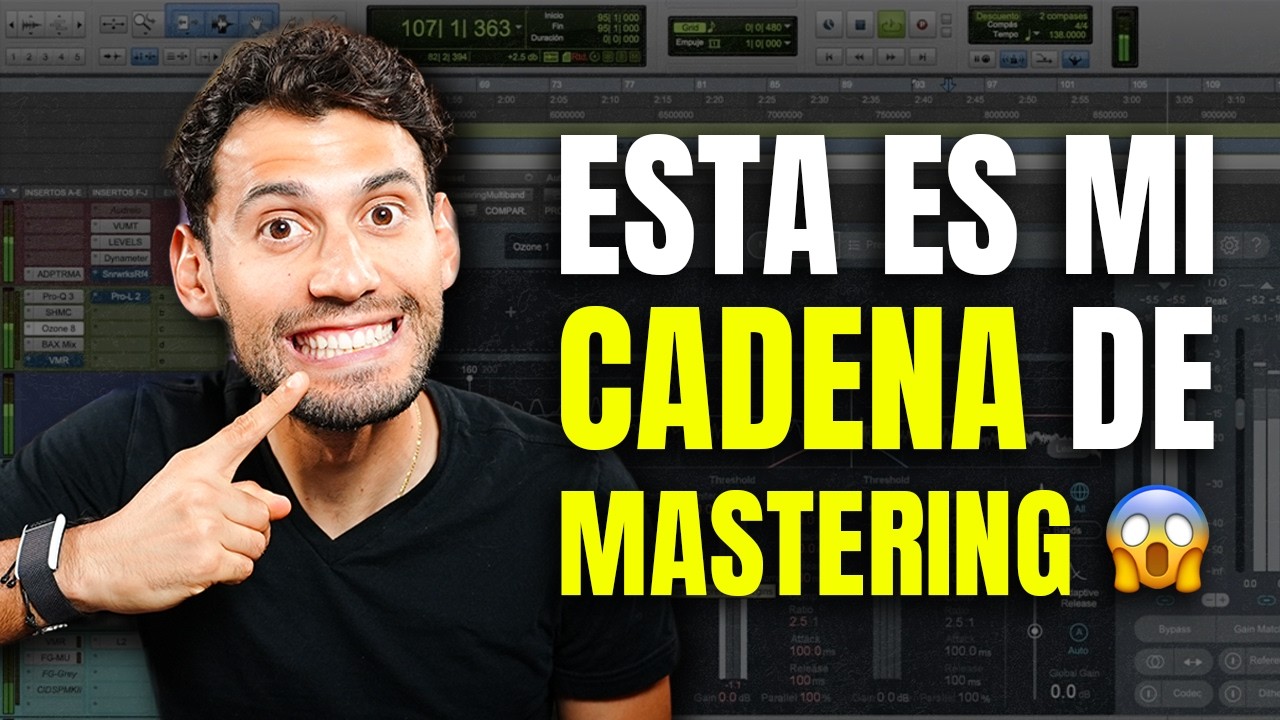 Mi cadena de MASTERING para sonido moderno 🎧