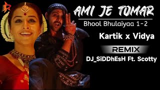 Download lagu Ami Je Tomar Remix 1-2 Kartik x Vidya DJ_SiDDhEsH Ft. Scotty || Arijit Singh & Shreya Ghoshal mp3