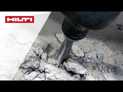 DEMO des Hilti TE-SPX Wellenmeißels