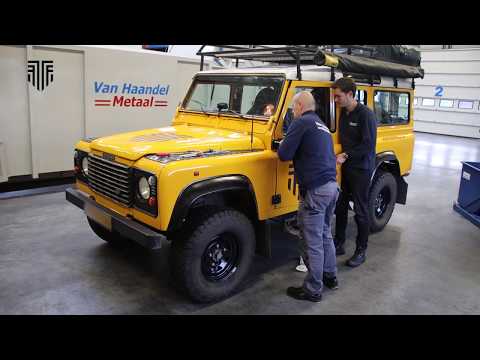 FerroForcia complete mounting side door hinges Land Rover Defender 110 (HSS4-001)