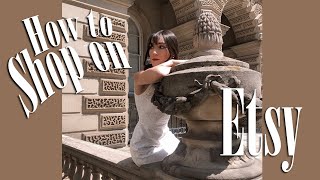 How to Shop on Etsy ! - Tips For Vintage Shopping | Carolina Pinglo