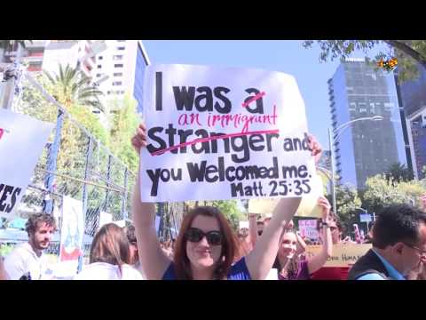 I Mexico City har muren redan byggts