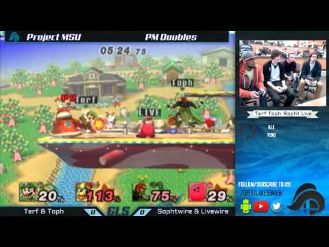 Project MSU 3 Doubles - Terf & Toph vs. Sophtware & Livewire