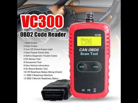 The VC300 OBD2 World's Cheapest Scan Tool Instructions Review And Unboxing