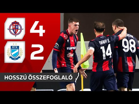 Fizz Liga: Nyíregyháza Spartacus–MTK Budapest 4–2 | hosszú összefoglaló
