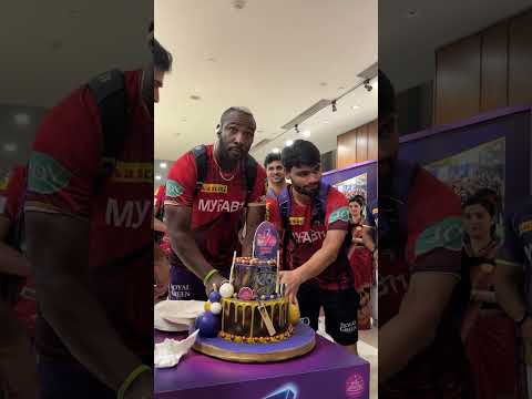 Cake cutting celebrations after a thriller victory | KKR v PBKS | TATA IPL 2023
