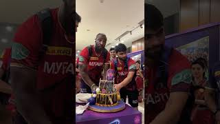 Cake cutting celebrations after a thriller victory | KKR v PBKS | TATA IPL 2023