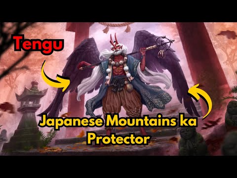 Japanese Mountains ka Protector Tengu / Japanese mythology Explained #japanesefolklore  #japan