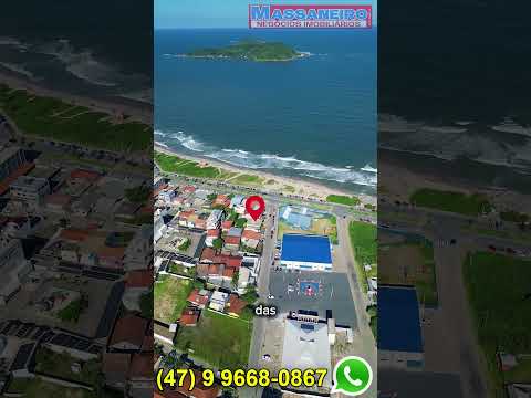 Sobrado com VISTA PARA O MAR na Boca da Barra em Balneário Barra do Sul-SC