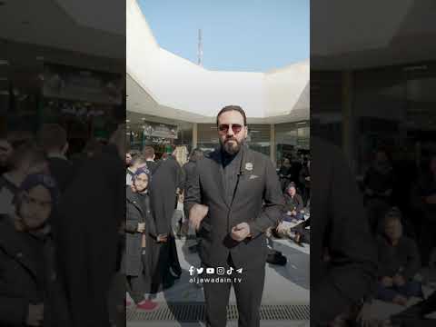 ⁣صحن الامام الرضا (ع) في العتبة الكاظمية المقدسة من اهم الصحون التي وفرت للزائرين مساحات عبادية واسعة