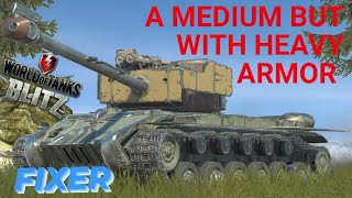 Fixer | Review | Guide | Heavy Armored Medium | How to play WOTB ⚡ WOTBLITZ ⚡ World of tanks blitz