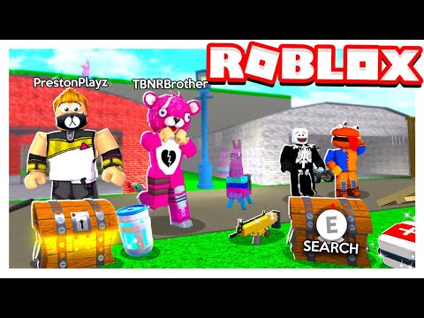 Roblox 2 Player Fortnite Tycoon With My Little Brother - prestonplayz roblox group