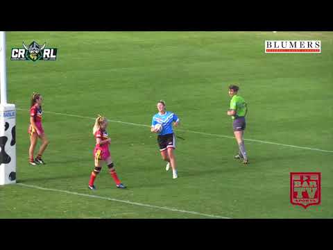 2018 CRRL - Ladies League Tag - Round 4 Highlights -  Gungahlin v Quenbeyan  Blues