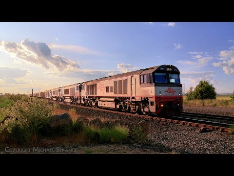 4PM9 SCT Freight Train With 101 Boxcars, Containers & BlueScope Steel Wagons (5/11/2022) - PoathTV