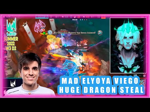 MAD Elyoya Viego Huge Dragon Steal [MAD vs MSF]