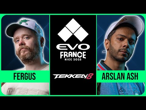 Evo France 2025: TEKKEN 8 | Fergus vs Arslan Ash | Losers Finals