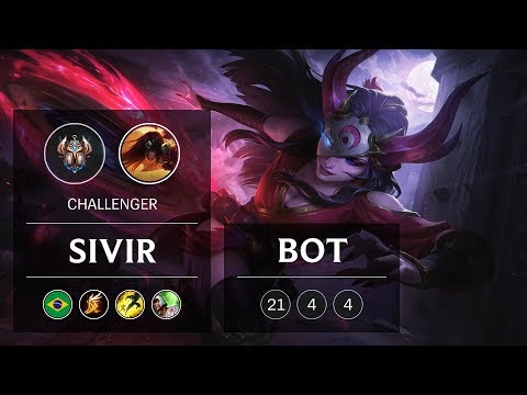 Sivir ADC vs Caitlyn - BR Challenger Patch 9.1