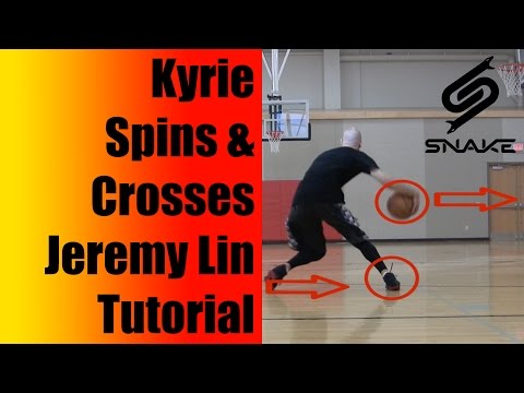 How To: Kyrie Irving Spins and CROSSES UP Jeremy Lin! Basketball Moves