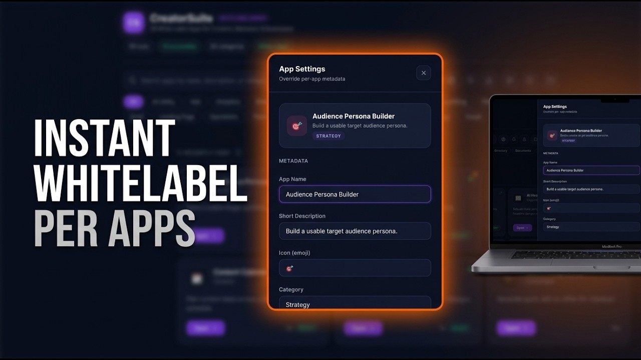 Instant Whitelabel Per Apps