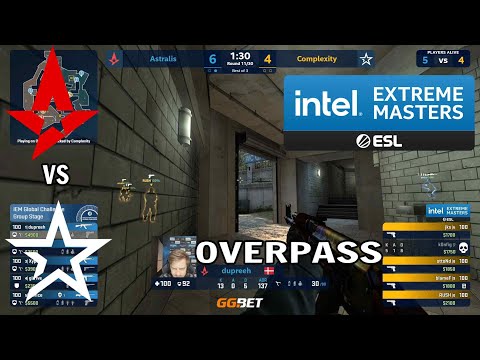 CS:GO - Astralis vs Complexity | Map 2 Overpass | Highlights | IEM Global Challenge 2020