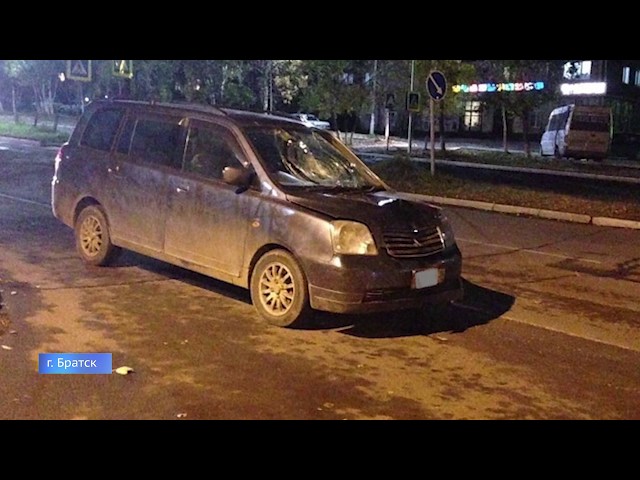 В Братске сбили подростка на пешеходном переходе