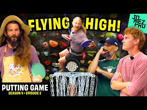 Disc Golfers Scaling Walls & Banging Chains! | Jomez Putting Game S4E2