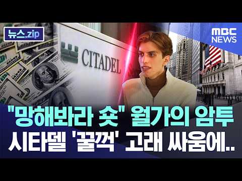 망해봐라 숏 월가의 암투, 시타델 '꿀꺽' 고래 싸움에..