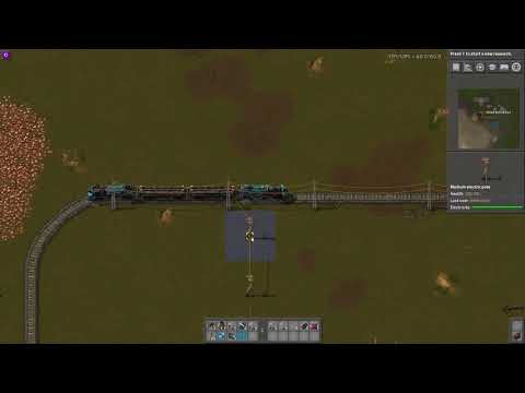 Factorio Mod Spotlight - Realistic Electric Trains